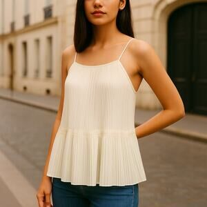 Lewit Swing Top Pleated